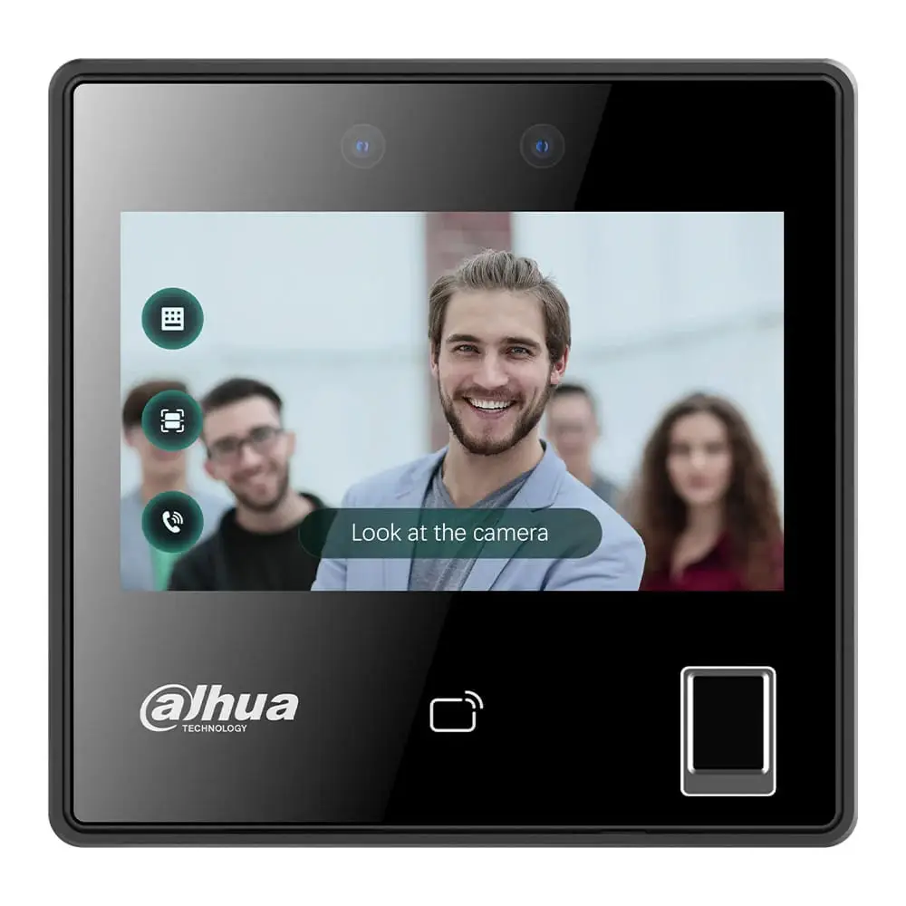 Dahua fingerprint + face recognition access controller DHI-ASI3214A-W