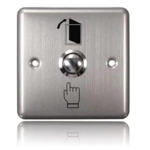 Exit Button Stainless Steel